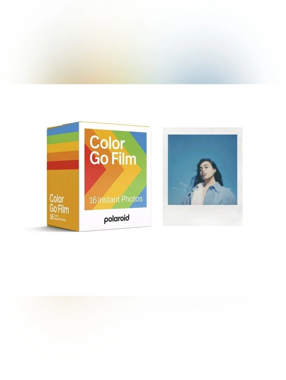 (2 pack) Polaroid Go Color Film - Double Pack (16 Photos)